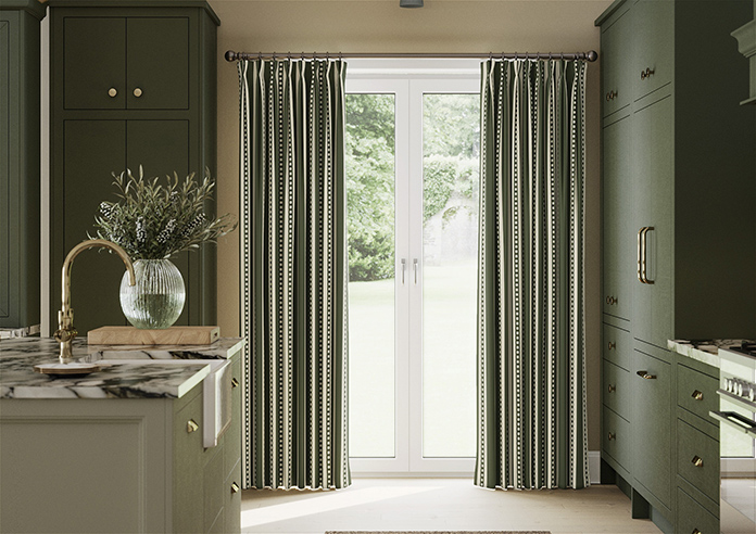 The British Stripe Co. Edgar, Chilterns No.1 - Made to Measure Curtains - Image 3